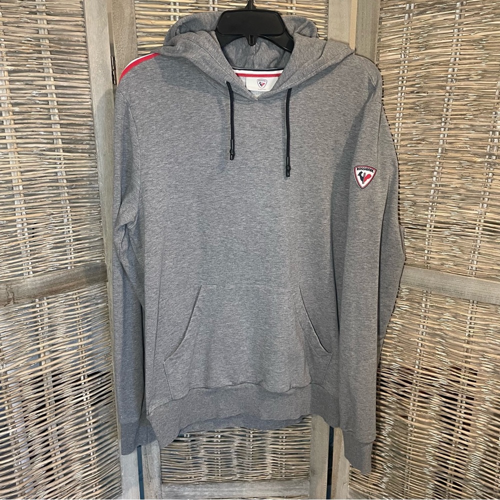 Rossignol Gray Hoodie with Logo Accent